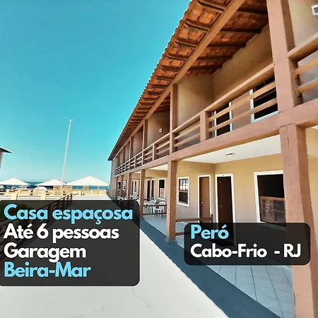 Casa espaçosa à beira-mar Peró Cabo Frio RJ-2